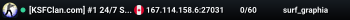 [KSFClan.com] #1 24/7 SurfTimer - 100 Tick!