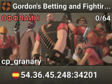 Gordon's Betting and Fighting Server