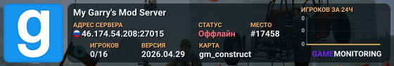 My Garry's Mod Server