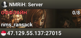 NMRiH: Server