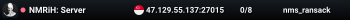 NMRiH: Server