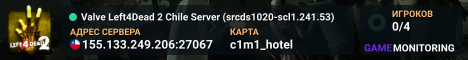 Valve Left4Dead 2 Chile Server (srcds1020-scl1.241.53)