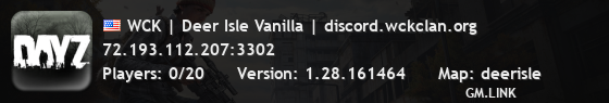WCK | Deer Isle Vanilla | discord.wckclan.org