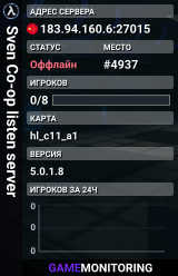 Sven Co-op listen server
