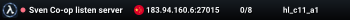 Sven Co-op listen server