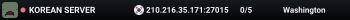 KOREAN SERVER