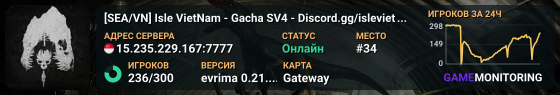 [SEA/VN] Isle VietNam - Gacha SV4 - Discord.gg/islevietnam No rule PVP