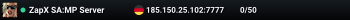 ZapX SA:MP Server