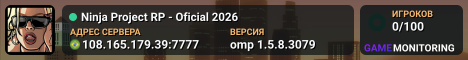 Ninja Project RP - Oficial 2026
