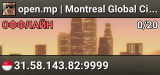 open.mp | Montreal Global City Roleplay v9.0.0