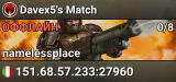 Davex5's Match