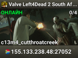 Valve Left4Dead 2 South Africa Server (srcds1039-jnb1.213.38)