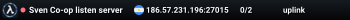 Sven Co-op listen server