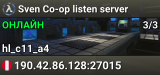 Sven Co-op listen server