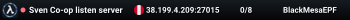 Sven Co-op listen server