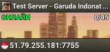 Test Server - Garuda Indonations Freeroam - Race|Drag|DM|RP|Pur