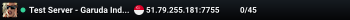 Test Server - Garuda Indonations Freeroam - Race|Drag|DM|RP|Pur
