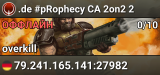 .de #pRophecy CA 2on2 2