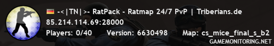 -<|TN|>- RatPack - Ratmap 24/7 PvP | Triberians.de