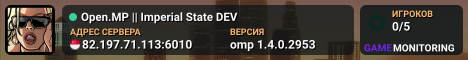 Open.MP || Imperial State DEV