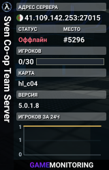 Sven Co-op Team Server