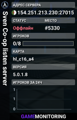 Sven Co-op listen server