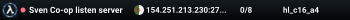 Sven Co-op listen server