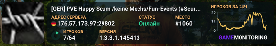 [GER] PVE Happy Scum /keine Mechs/Fun-Events (#Scumnet)