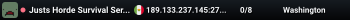 Justs Horde Survival Server