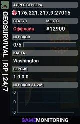 GEOSURVIVAL | RP | 24/7