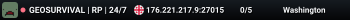 GEOSURVIVAL | RP | 24/7