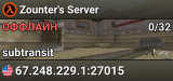 Zounter's Server