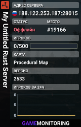 My Untitled Rust Server