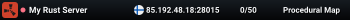 My Rust Server