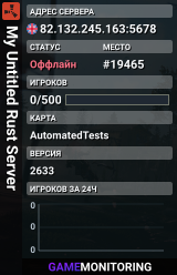 My Untitled Rust Server