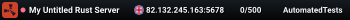 My Untitled Rust Server