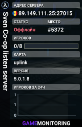 Sven Co-op listen server