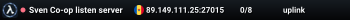Sven Co-op listen server