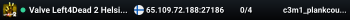 Valve Left4Dead 2 Helsinki Server (srcds1008-hel-hetz.380.172)