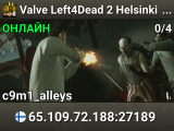 Valve Left4Dead 2 Helsinki Server (srcds1008-hel-hetz.380.175)