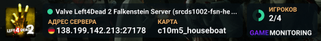 Valve Left4Dead 2 Falkenstein Server (srcds1002-fsn-hetz.421.16