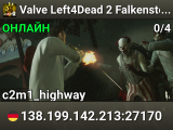 Valve Left4Dead 2 Falkenstein Server (srcds1002-fsn-hetz.421.15