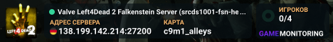 Valve Left4Dead 2 Falkenstein Server (srcds1001-fsn-hetz.421.18