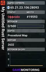My Untitled Rust Server