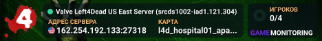 Valve Left4Dead US East Server (srcds1002-iad1.121.304)