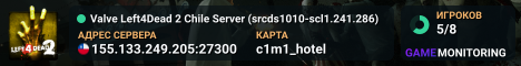Valve Left4Dead 2 Chile Server (srcds1010-scl1.241.286)
