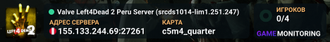 Valve Left4Dead 2 Peru Server (srcds1014-lim1.251.247)