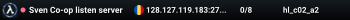 Sven Co-op listen server