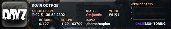 КОЛЯ ОСТРОВ