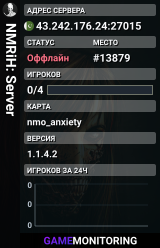 NMRiH: Server
